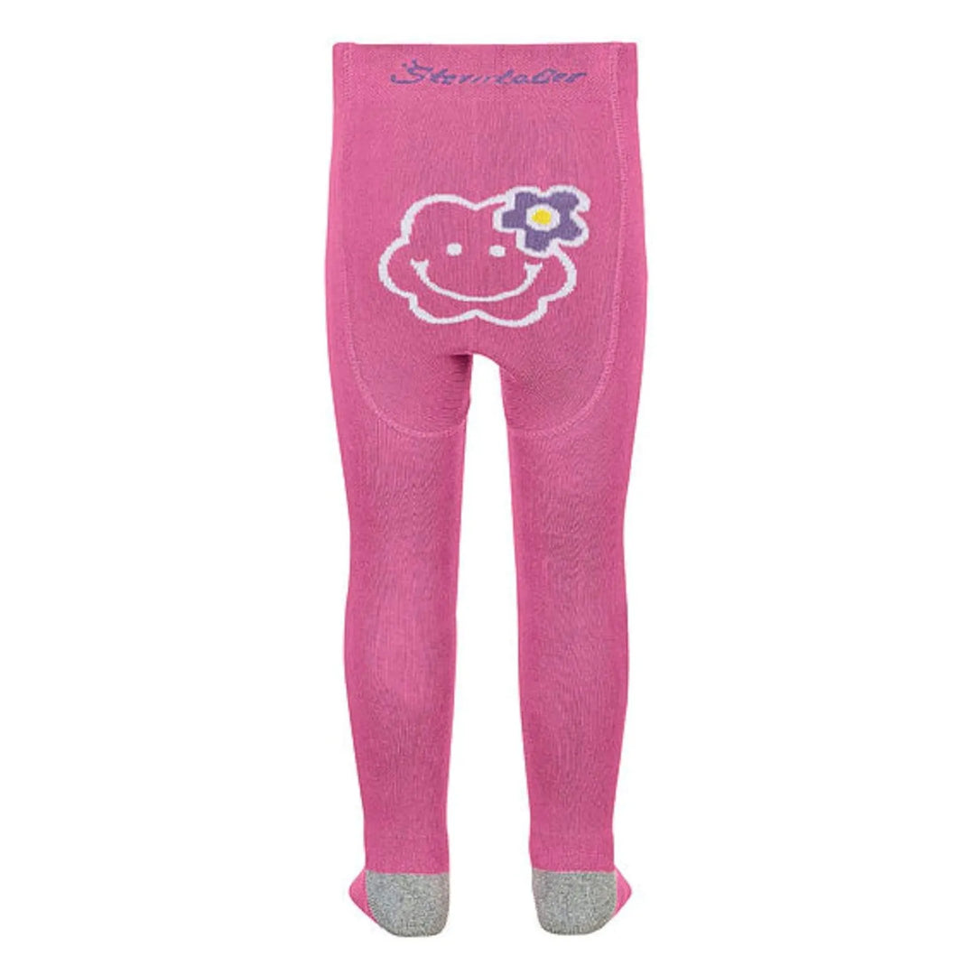 Krabbelstrumpfhose Po-Motiv Smiley - Babyparadies Bockhorn