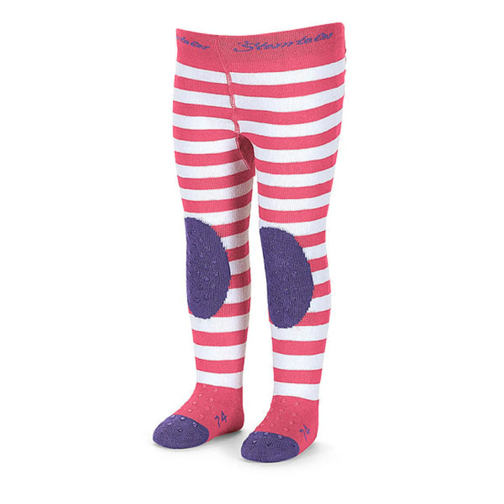 Sterntaler Krabbelstrumpfhose Po-Motiv WOW Pink/Weiß 8651600_726